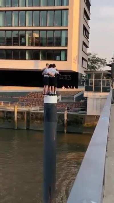 I would have never encouraged this but I’m still proud of them