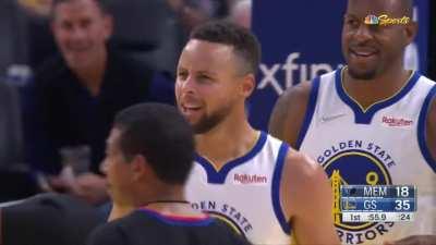 [Highlight] Curry to Bjelica to Curry