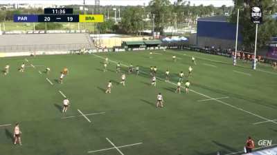 *Always* chase the kick at posts |  Mad try in Rugby World Cup Repechage Qualifying match