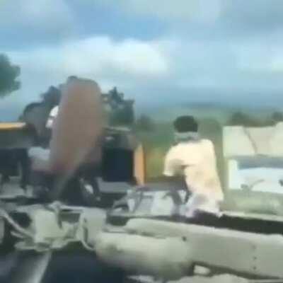 un dia normal en Tegucigalpa