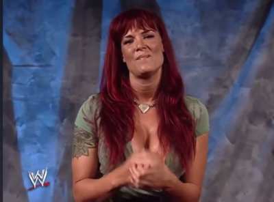 Lita backstage segment