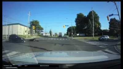 Near Weston and Finch? Happened today.