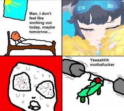 Whenever you feel unmotivated