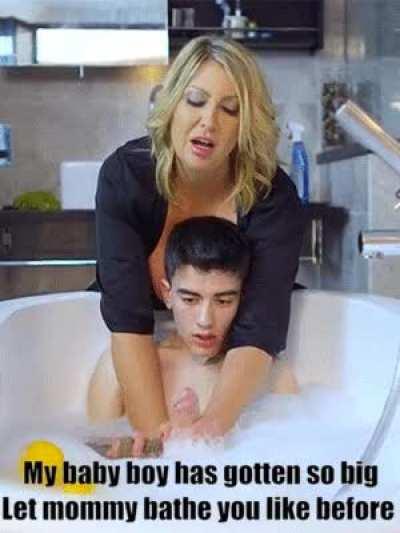 mom knows best how to take care of son