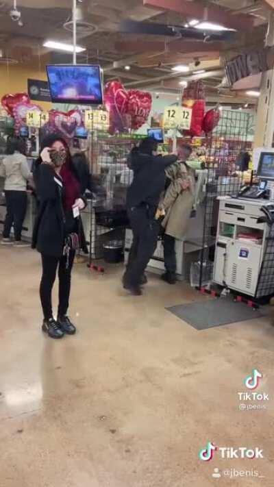 All this over a mask