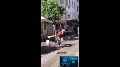 I think the buttons are stuck on their controllers.