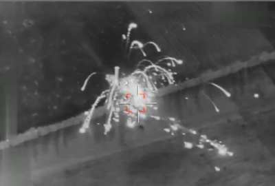 Ukrainian drone footage of another Russian Buk air-defense system getting attacked near Stepove, Zaporizhzhia Oblast.