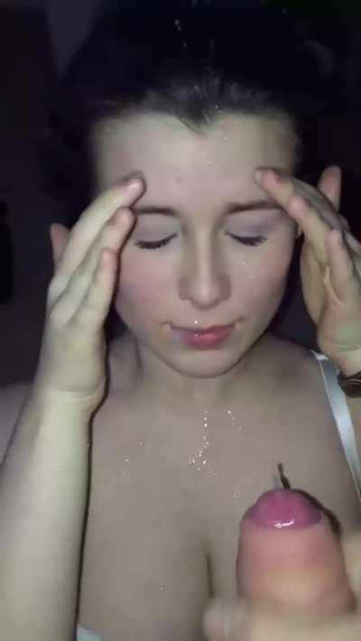 A Bit Shy And Scared, But She Likes It!