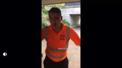 HMFT after I start a fight... get knocked out and break my ankle trying to stand back up.