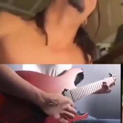 Ambutakam shreds it on guitar