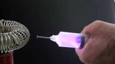 Capturing Plasma In A Syringe