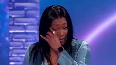 Tiffany Haddish finds out live she won a Grammy then shares a wholesome moment with the kids she's filming with ❤️