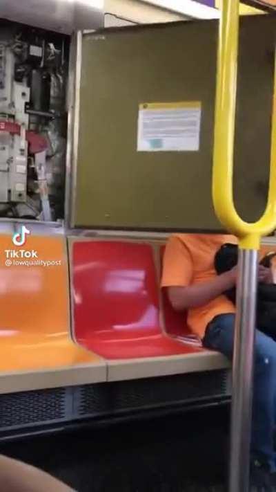 Praise the camera man for not warning this guy