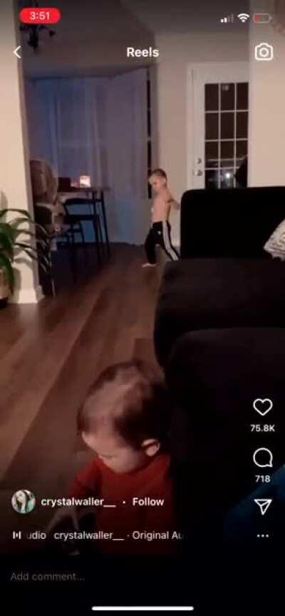 Toddlers wake up and choose violence every day.