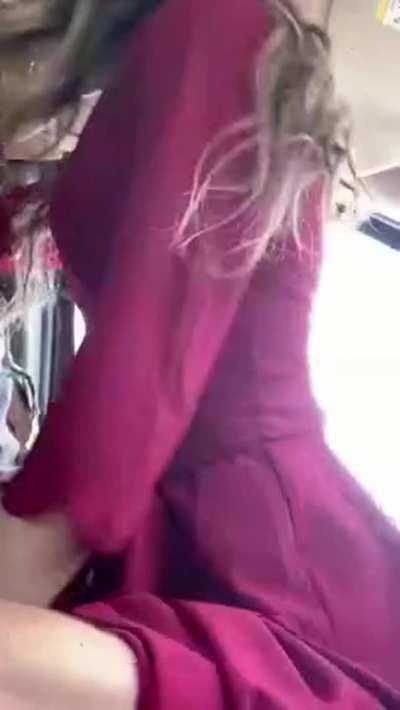 The way her body moves under her bridesmaid dress