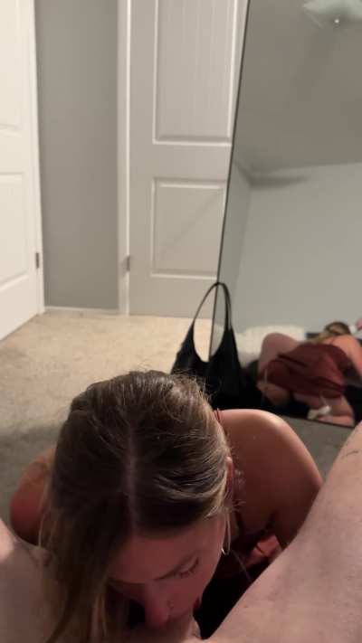 Making us both cum in my bridesmaid dress