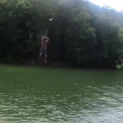 Tie a fat knot at the end, not a loop !!