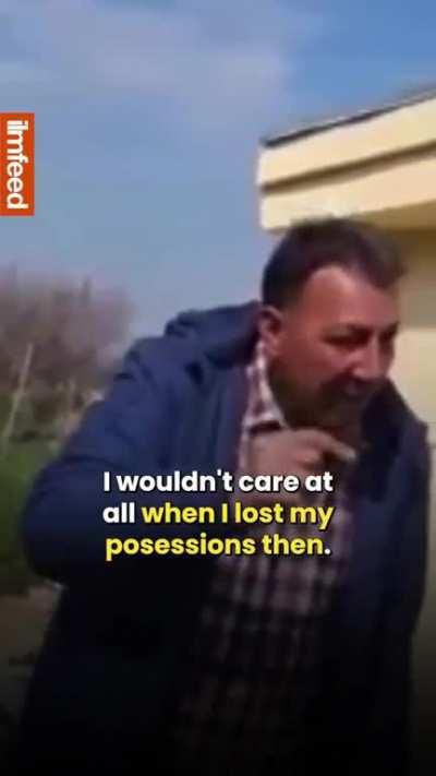 Subhanallah, Earthquake Survivor Speaks of the One Thing He Regrets...