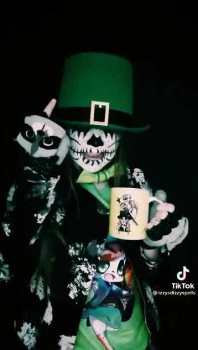 Tiktok is like the human centipede. The shit just keeps getting re-digested. Here’s pilgrim hat version of skeleton face bean juice