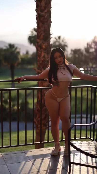 Lovely Asian rave girl