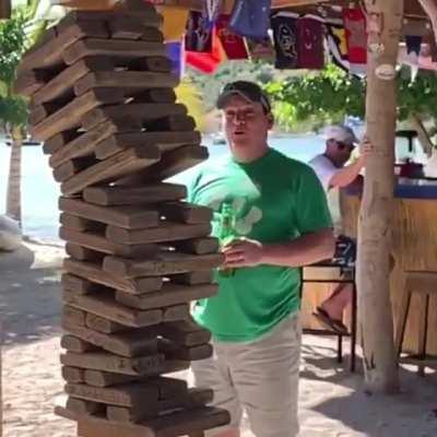 Perfect Jenga move