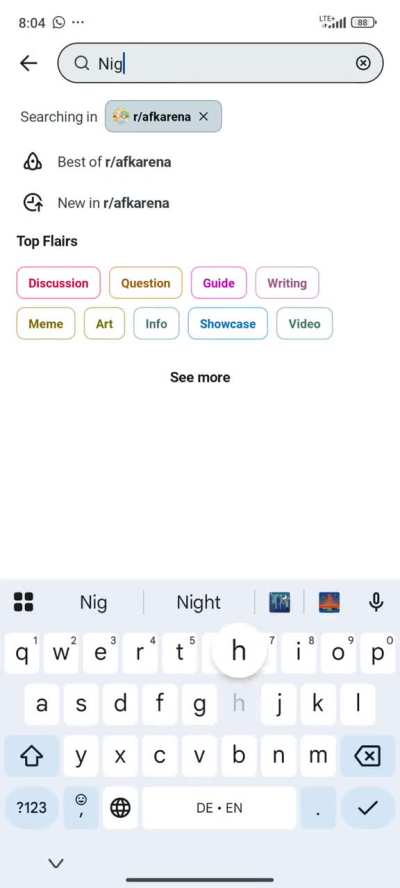[Android] Letters getting deleted