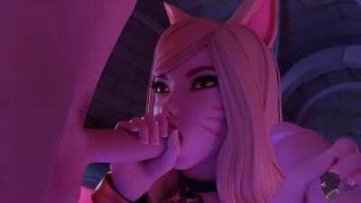 Ahri Oral Creampie [TheCount]