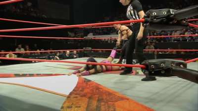 Cora Jade is in action, competing for the TNA Knockouts Championship!