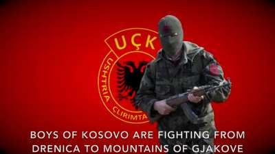 Kosovo war morale booster.