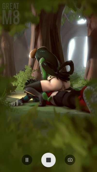 Deku & Froppy Caught On Camera