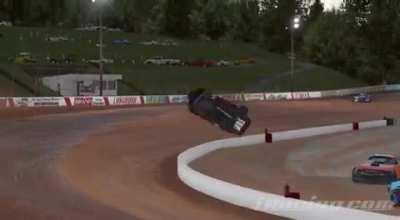 [iRacing] Crashing in this racing videogame [x-post from /r/softwaregore/]