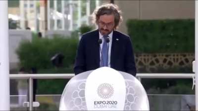 Discurso en Inglés del Ministro Cafiero en la Expo Dubai (2022)