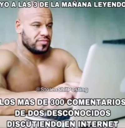 Yo viendo como se pelean en un post lgbt: 😎💪