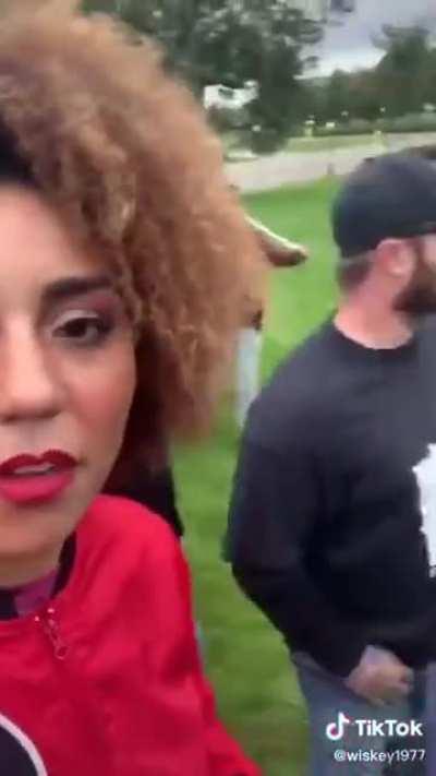 White BLM Protestor Claim Black Conservatives are Oppresed