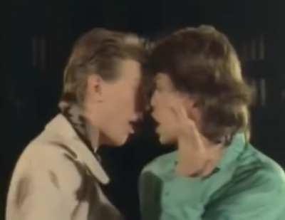 Dave Bow and Michael Jaggson dance in street to actual good song (what could have been )