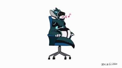 Proto spinning while playing music (Hope video tag works)