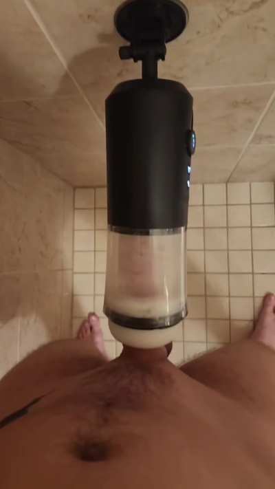 I'm stepping into my milking machine the second I get home