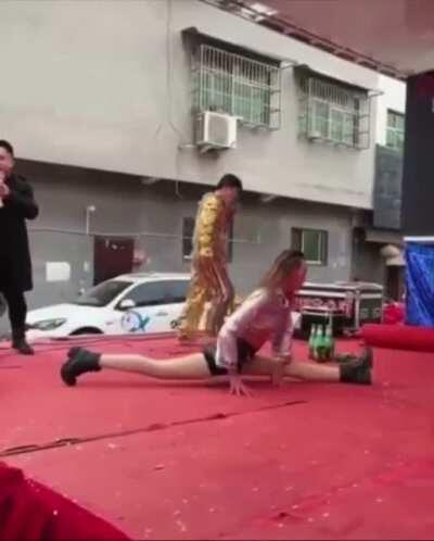 she for sure torn something