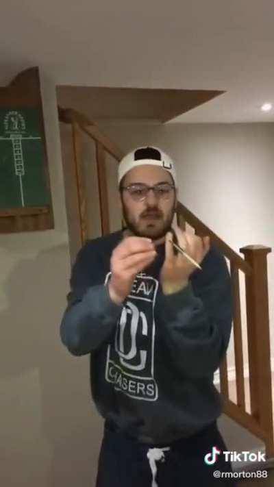 At least finger piercings are in style