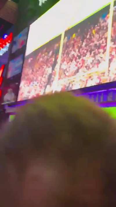 The moment Atlanta Falcons fans found out the game-winning FG was not, in fact, a game-winning FG.