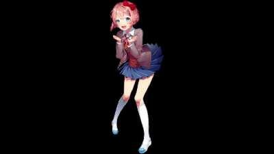 I made a Sayori bit meme (contains sensitive content)