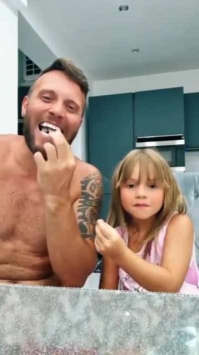 It happens everytime you play with your Dad.