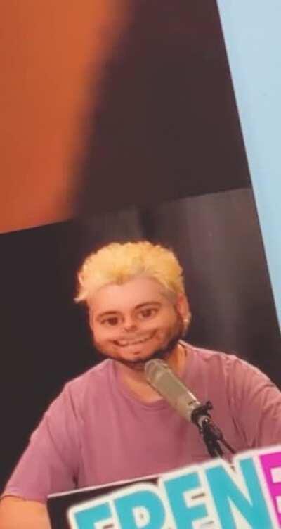 Ethan mocking David’s laugh 😭