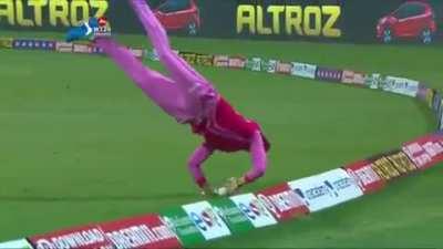Cricketer Chantham attempts and succeeds insane 