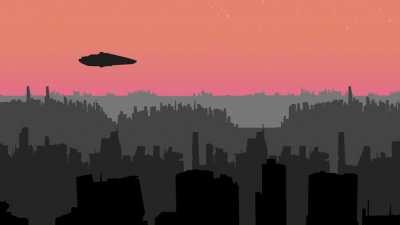 MSR flyby over ArcCorp. Version 2. Looped.