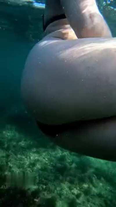 Wow that water is so crystalline