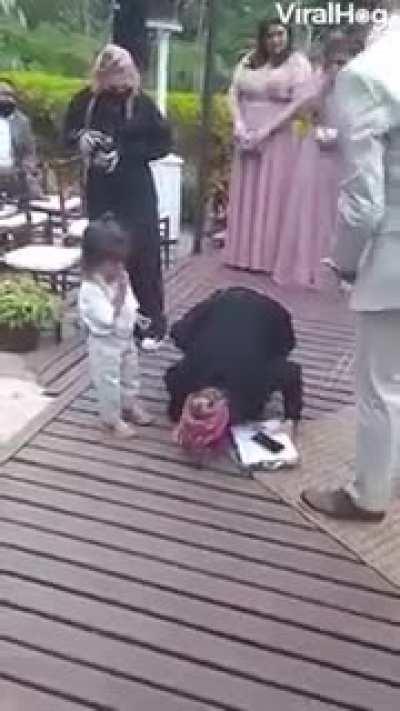 There goes the wedding ring