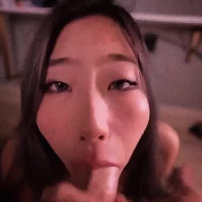 Sexy Asian Girl Gets Cum on Tits