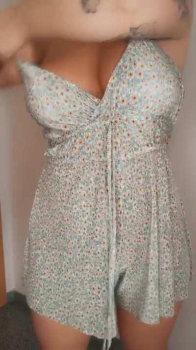 How to make an innocent sundress naughty