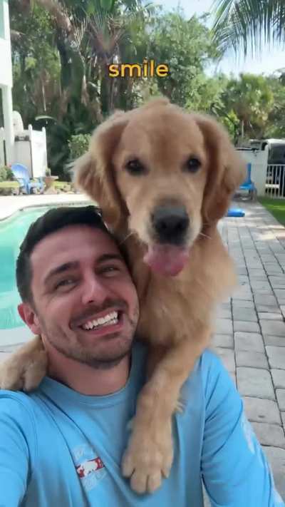 This might be the best selfie ever